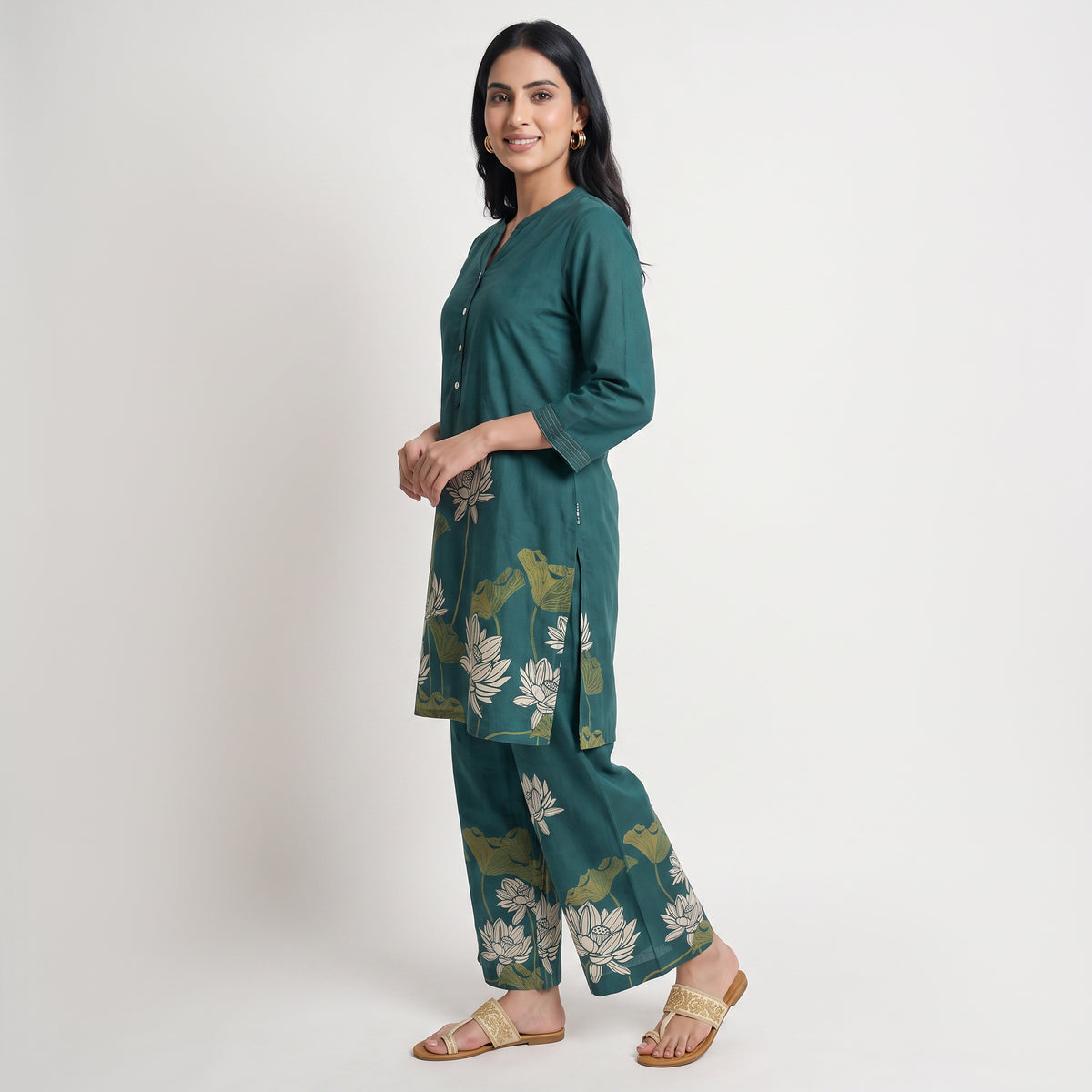 Cotton Printed Regular Top
