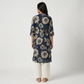 Cotton Printed Half Placket Long Kurta
