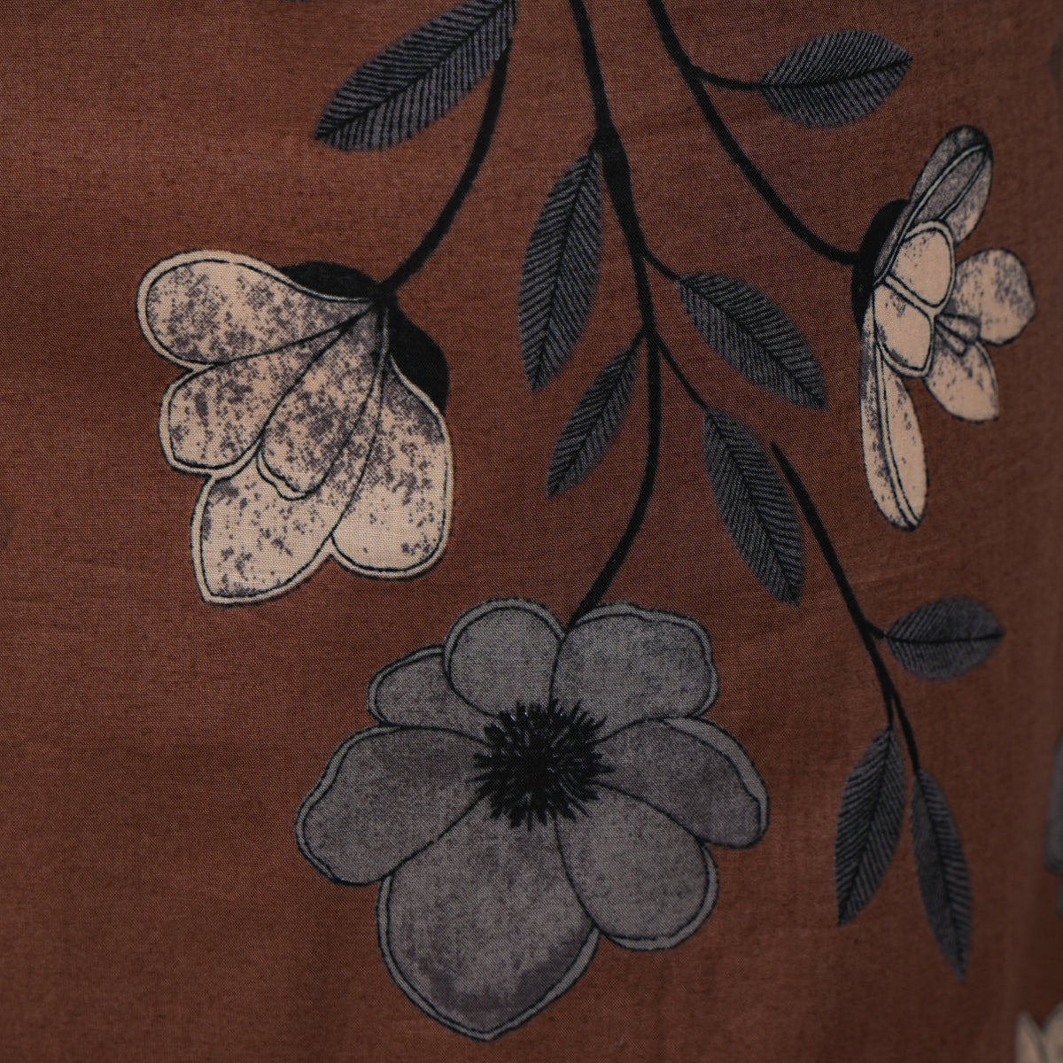 Cotton Printed Half Placket Kurta