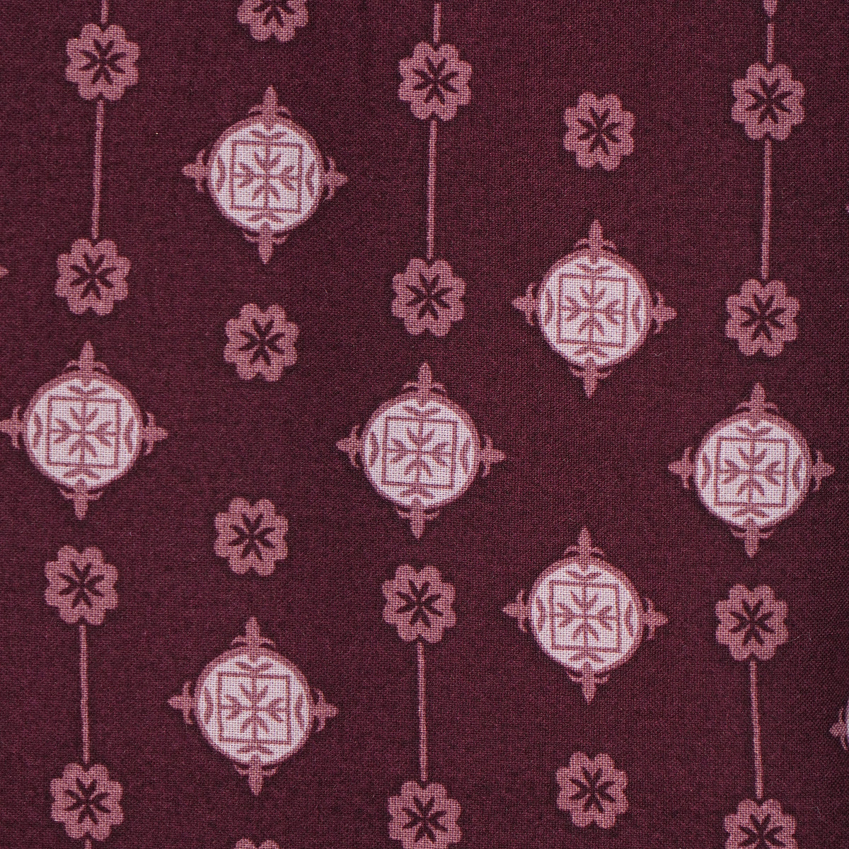 Printed Half Placket Placement Short Kurta