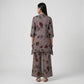 Printed Half Placket Kurta