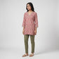 Printed V Neck Short Kurta