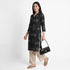 Printed Shirt Collar Straight Kurta