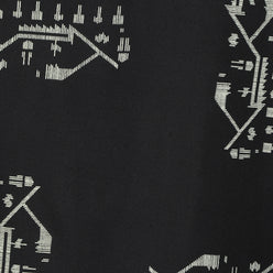 Printed Shirt Collar Straight Kurta