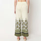 Printed Flared High Rise Pants