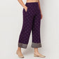 Printed Flared High Rise Pants