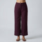 Straight Fit High Rise Pants