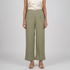 Structured High Rise Straight Pants