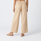 Solid Straight High Rise Pants