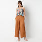 Relaxed Fit Abstract Regular Length Top with Pant & with Shrug Set