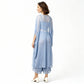 Flare High Rise Embellished Top with Palazzo with Shrug Set