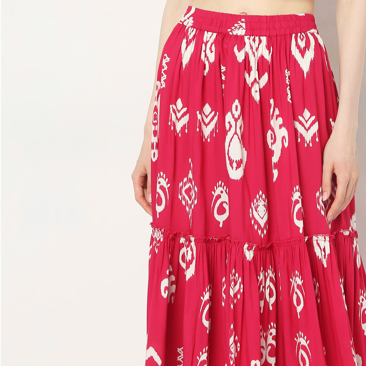 Flare Fit Ankle Length Skirts