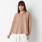 Regular Fit Embroidered Regular Length Shirt
