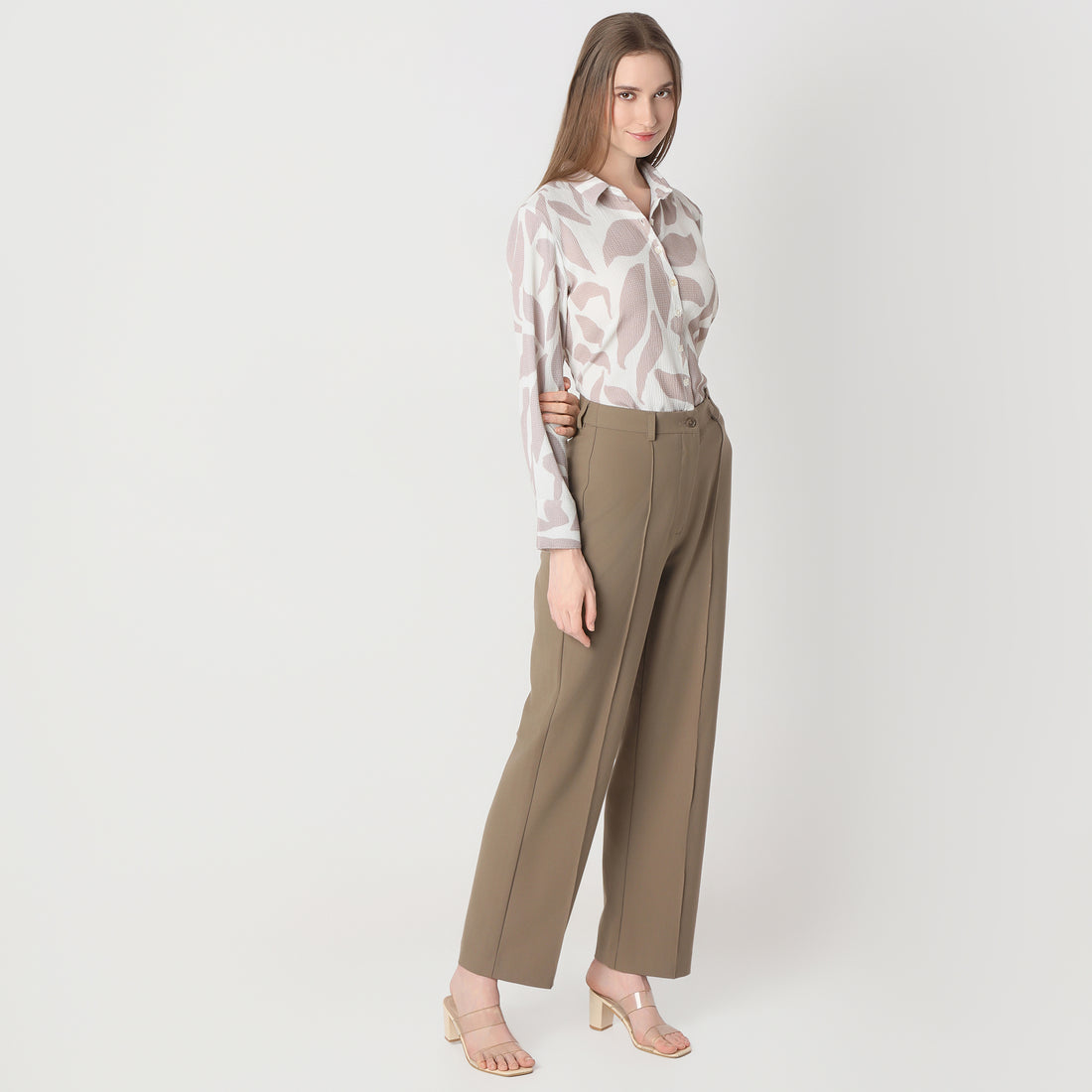 Relaxed Fit Printed Regular Length Shirt
