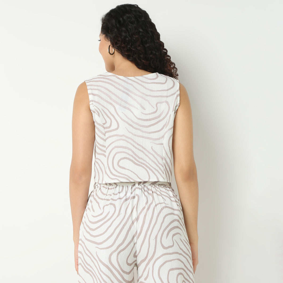 Straight Hem Shell Vest Top