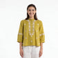 Embroidered Straight Top