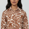 Camp Collar Printed Shirt