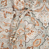 Printed Waist Tie-Up Shirt