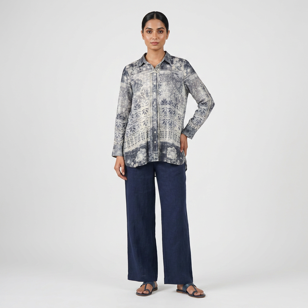 Printed Apple Cut Shirt