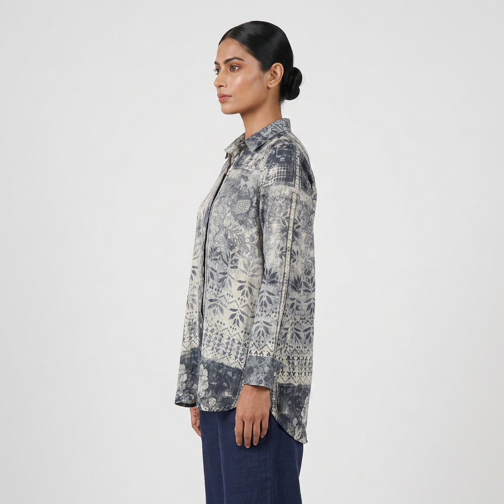 Printed Apple Cut Shirt