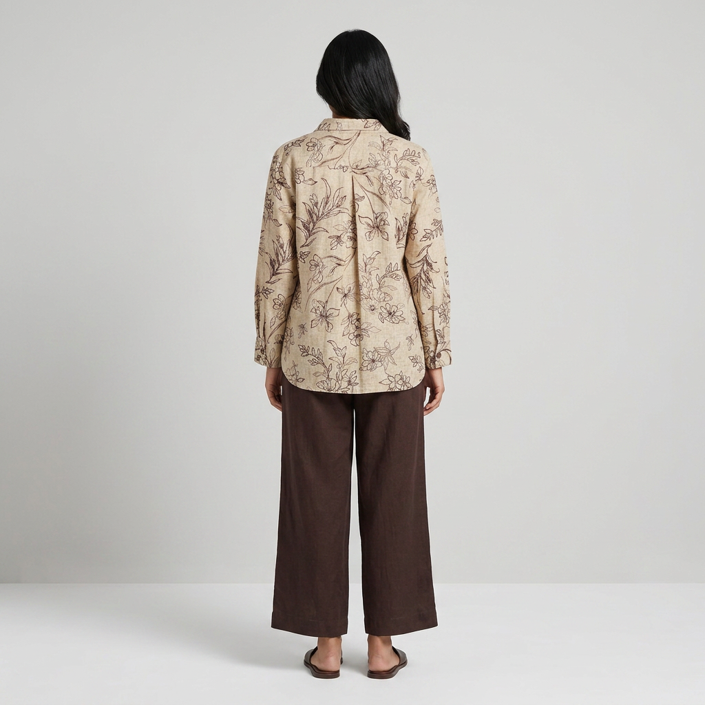 Printed Straight Shirt