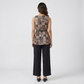 Printed V-Neck Vest Top
