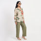Printed Shirt Collar Shirt