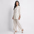 Embroidered Shirt Collar Shirt