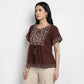 Embroidered Relaxed Top