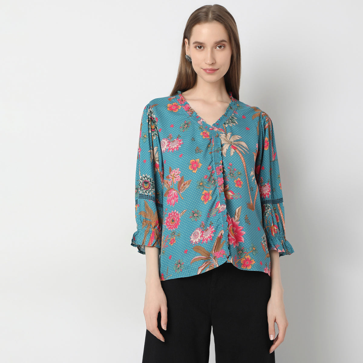 Regular Fit Printed Tunic