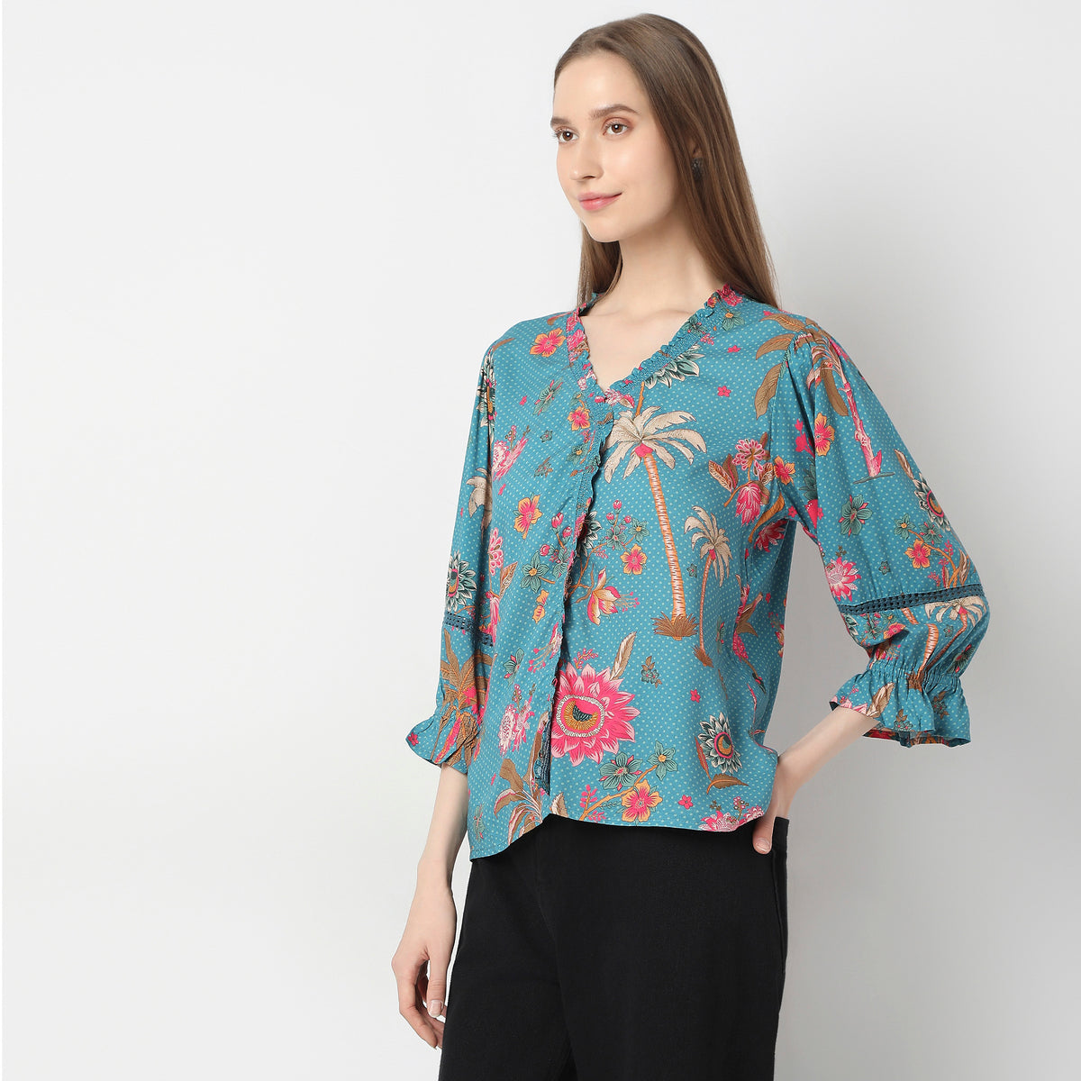 Regular Fit Printed Tunic