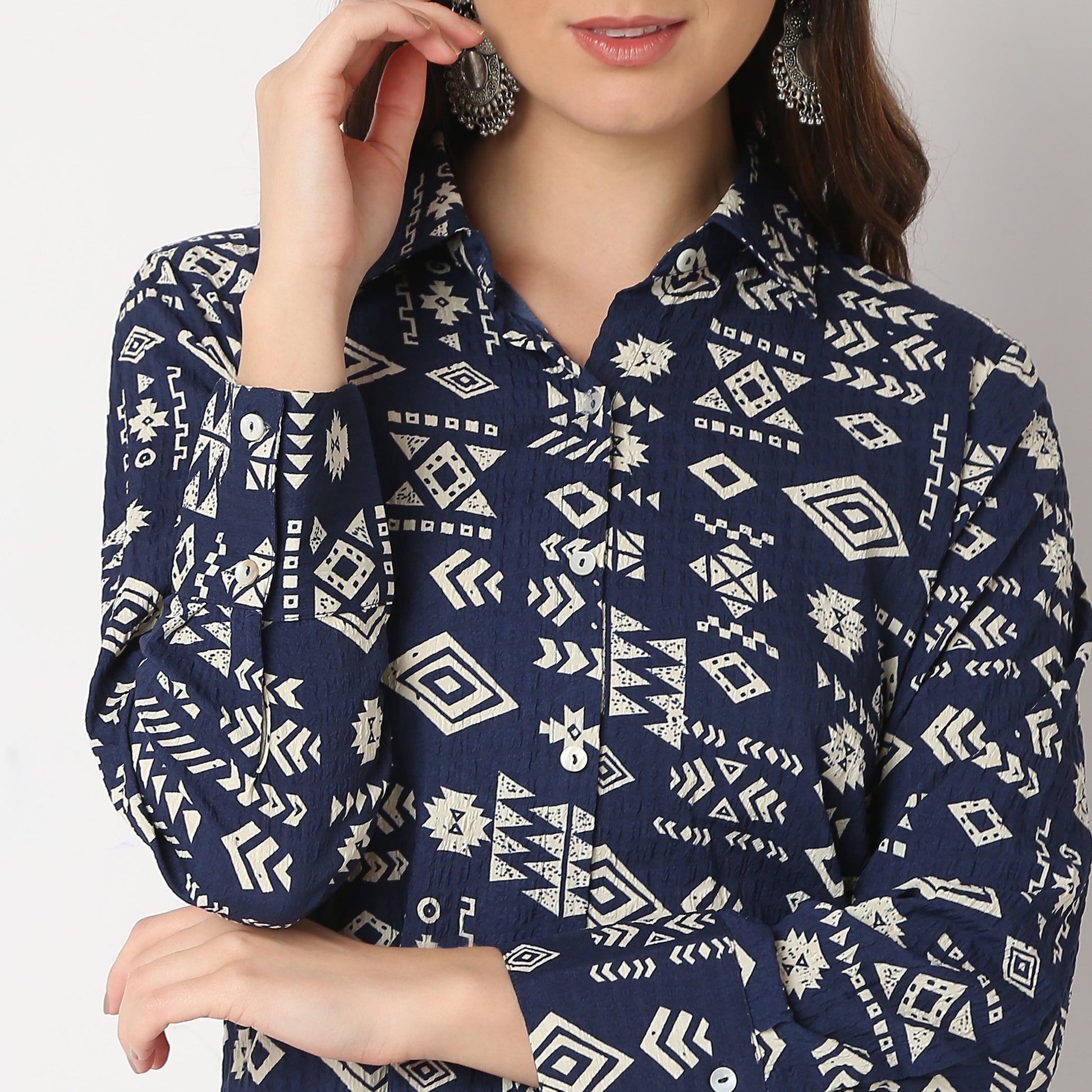 Regular Fit Printed Tunic