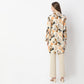 A-Line Printed Full Sleeve Flared Tunic