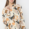 A-Line Printed Full Sleeve Flared Tunic