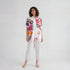 Cotton Printed Three-Fourth Sleeve Tunic