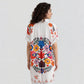 Cotton Printed Three-Fourth Sleeve Tunic