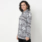 Order Now Women Printed Camp Collar Straight Fit Ethnic Wear Tunic by Style Union