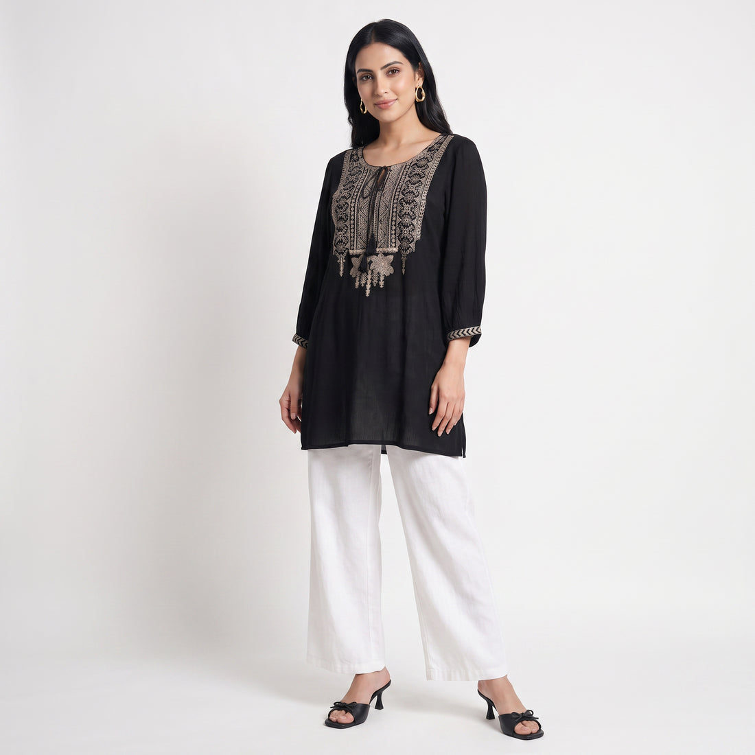Embroidered Regular Tunics