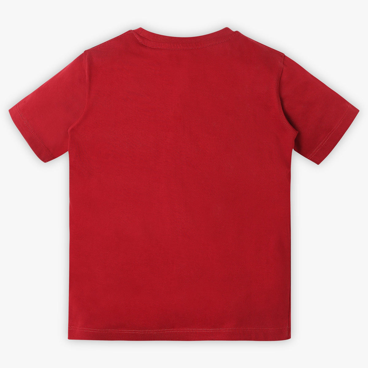 Boys Regular Fit Solid T-Shirt