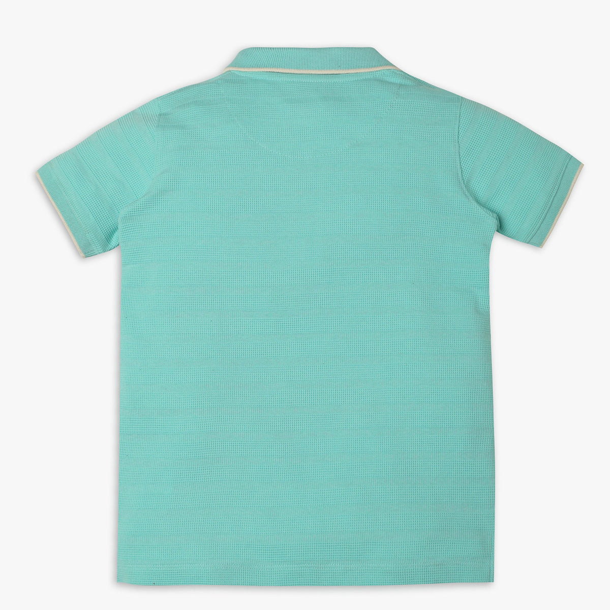 Boys Regular Fit Cut and Sew Polo T-Shirt