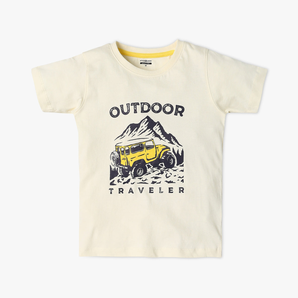 Boy's Regular Fit Graphic T-Shirt