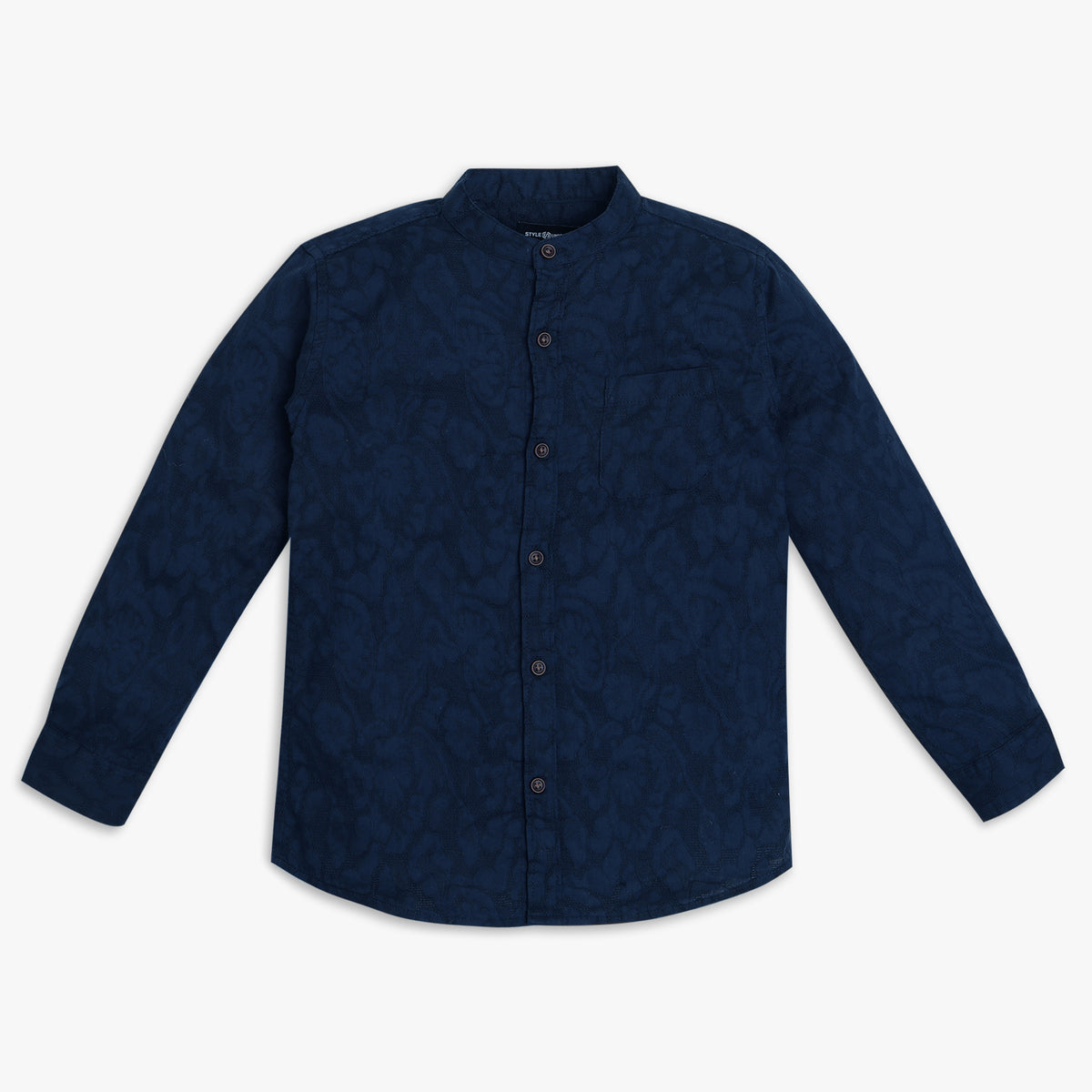 Boys Regular Fit Solid Shirt