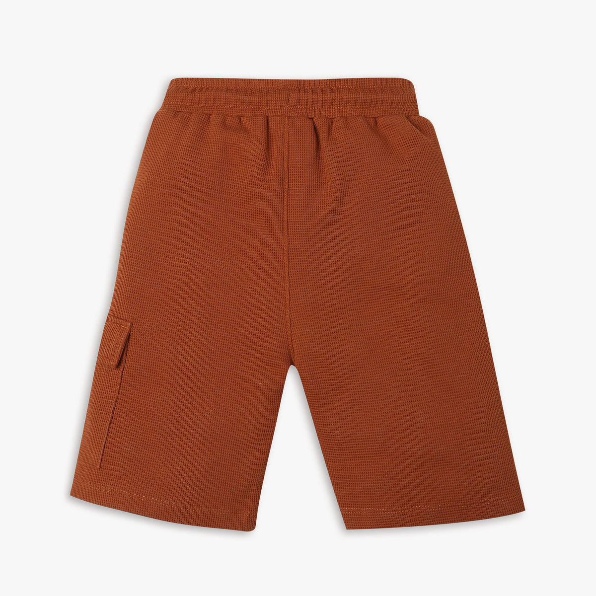 Boys Regular Fit Solid Mid Rise Shorts