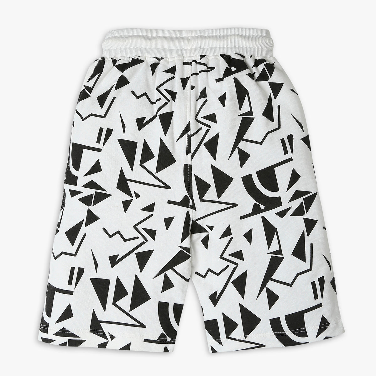 Boys Regular Fit Printed Mid Rise Shorts