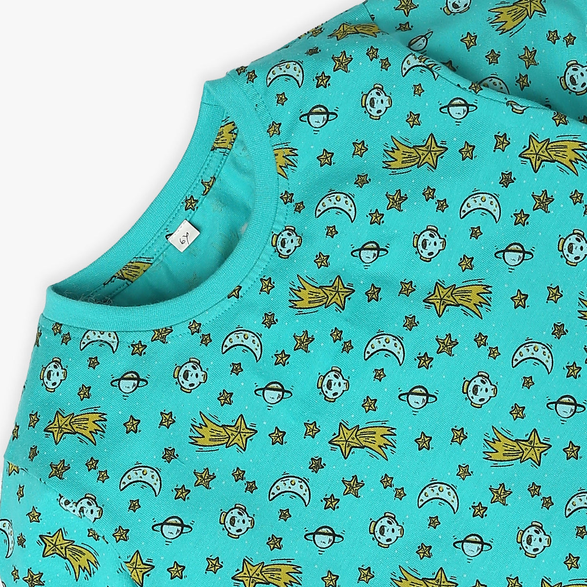 Boy's Regular Fit Printed Sleepwear Sets