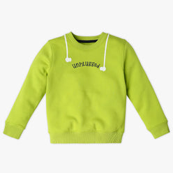 Boy's Regular Fit Printed Sweat Tee