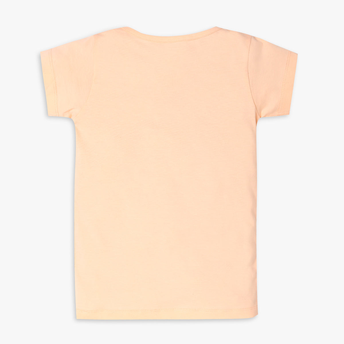 Girls Regular Fit Solid T-Shirt