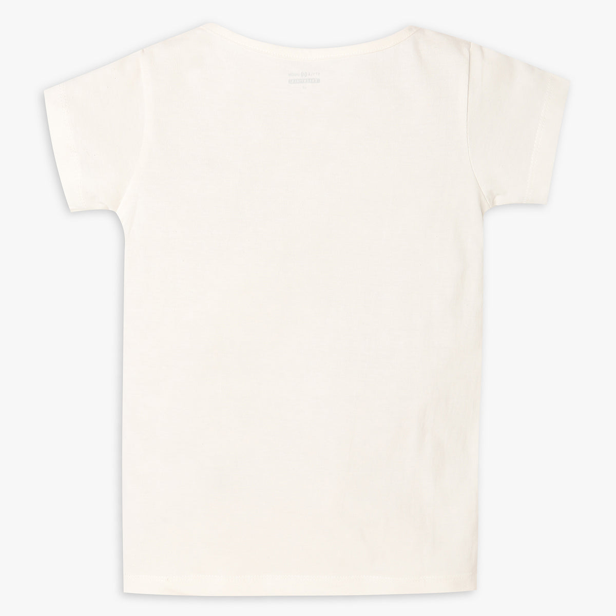 Girls Regular Fit Solid T-Shirt