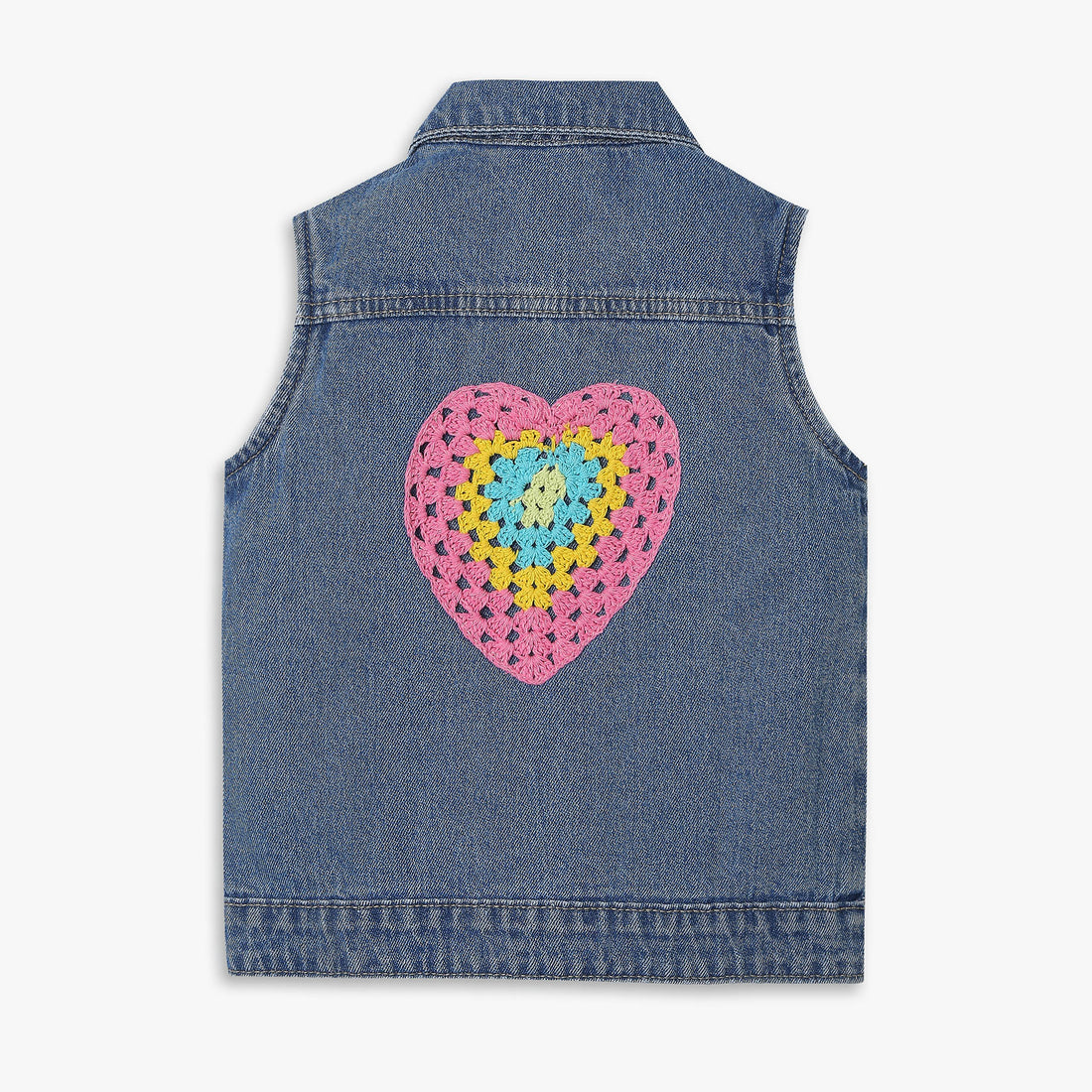 Girls Regular Fit Embellished Jacket