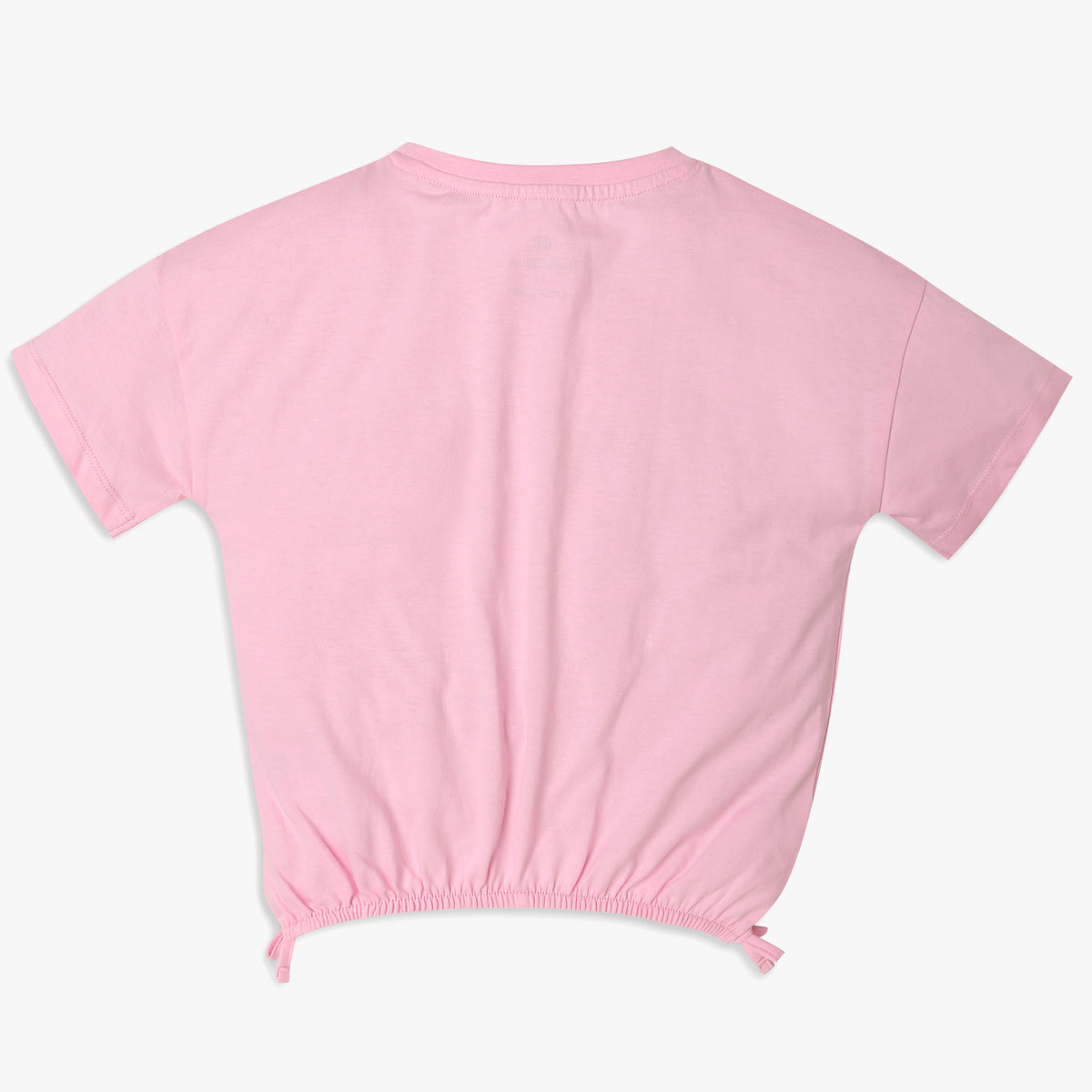 Girls Boxy Fit Solid T-Shirt